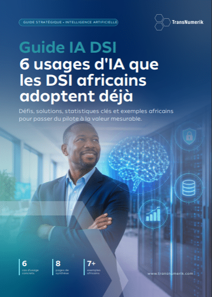 Couverture du Guide IA DSI – TransNumerik